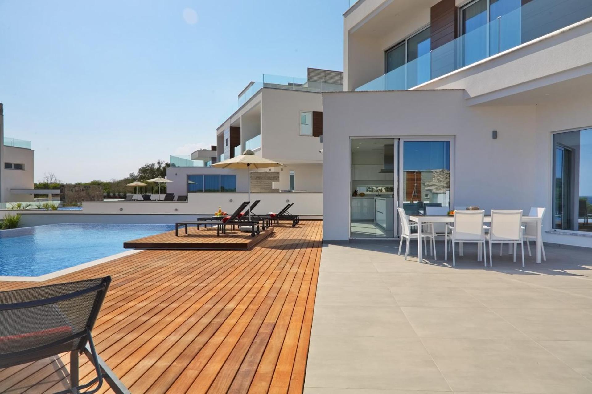 Beachfront Luxury Villa Idania Agia Napa Exterior foto