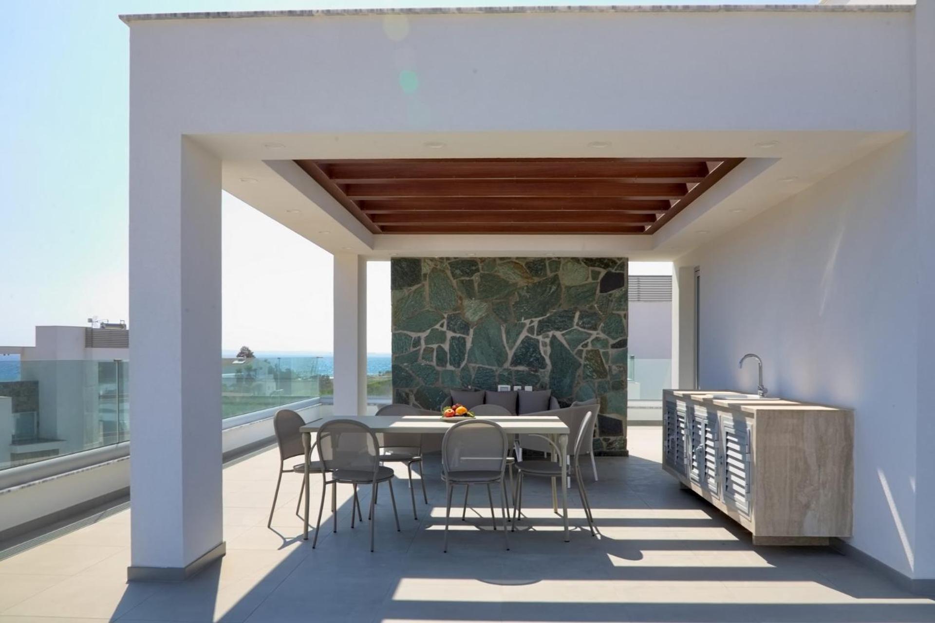 Beachfront Luxury Villa Idania Agia Napa Exterior foto
