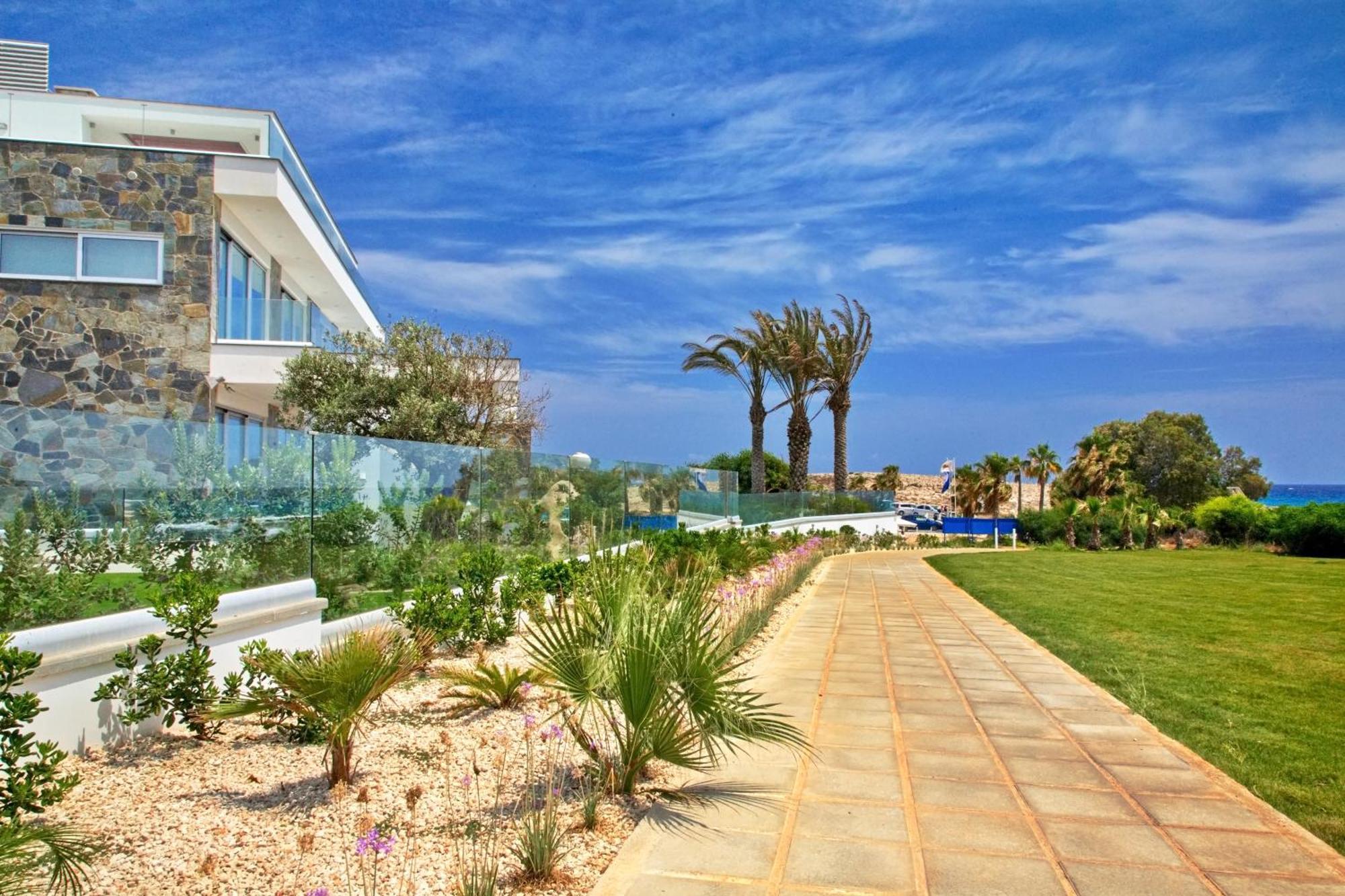 Beachfront Luxury Villa Idania Agia Napa Exterior foto