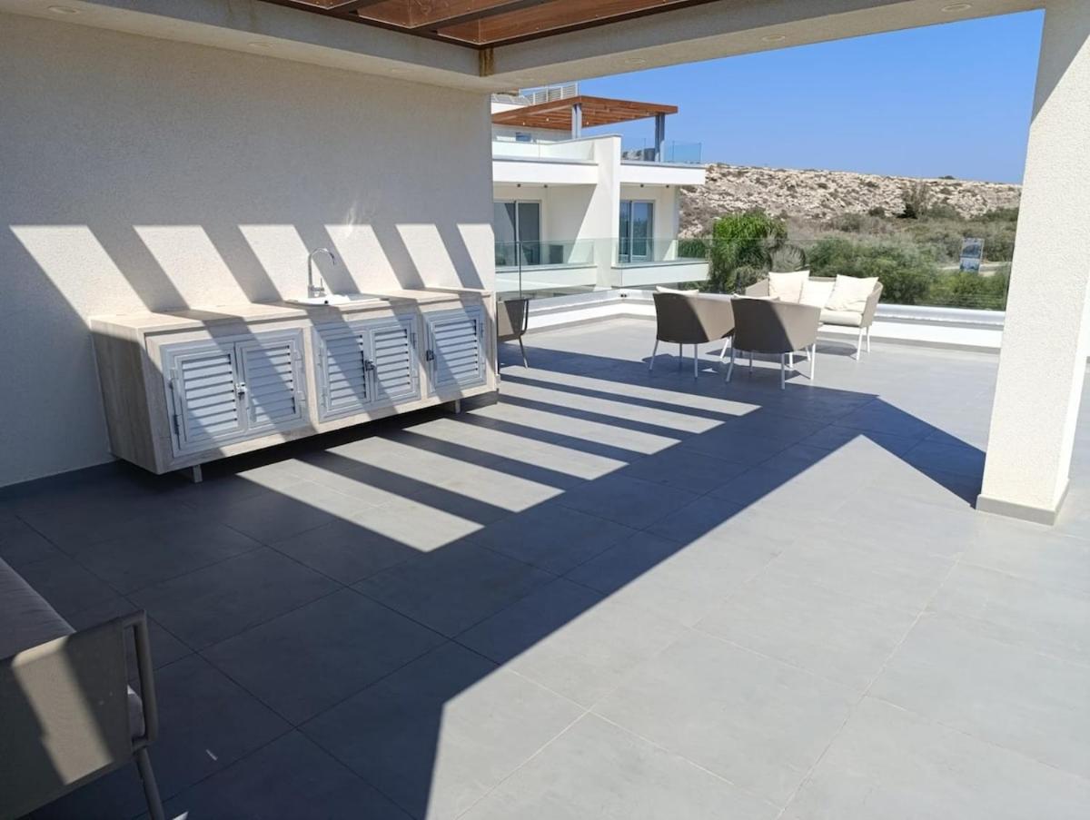 Beachfront Luxury Villa Idania Agia Napa Exterior foto