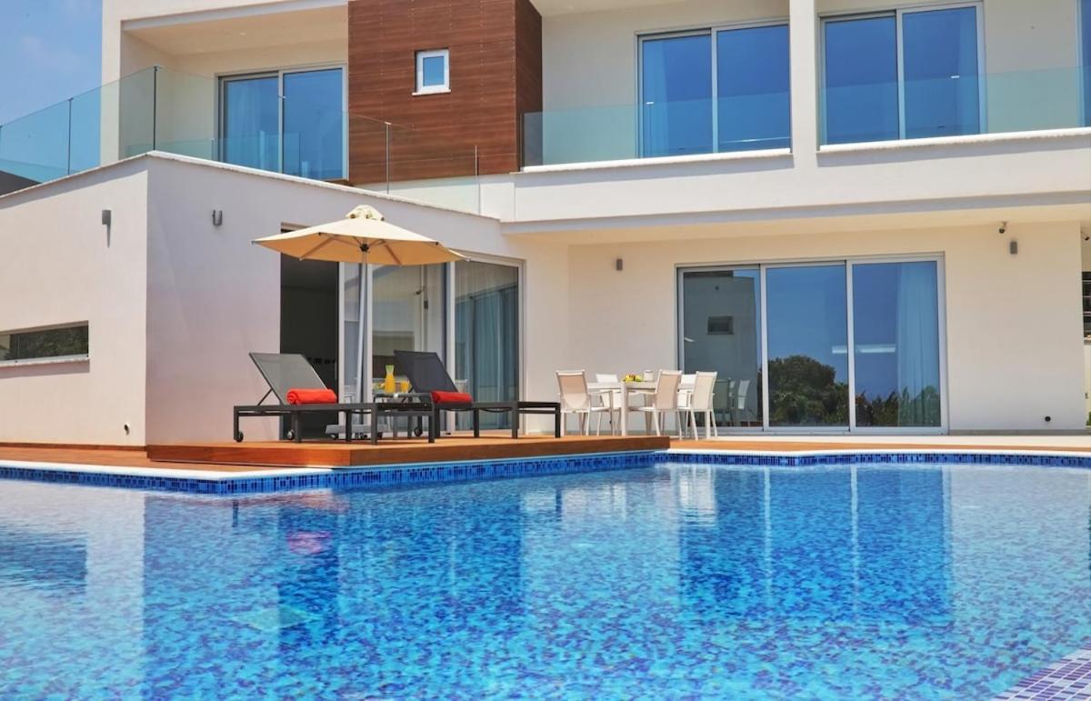 Beachfront Luxury Villa Idania Agia Napa Exterior foto