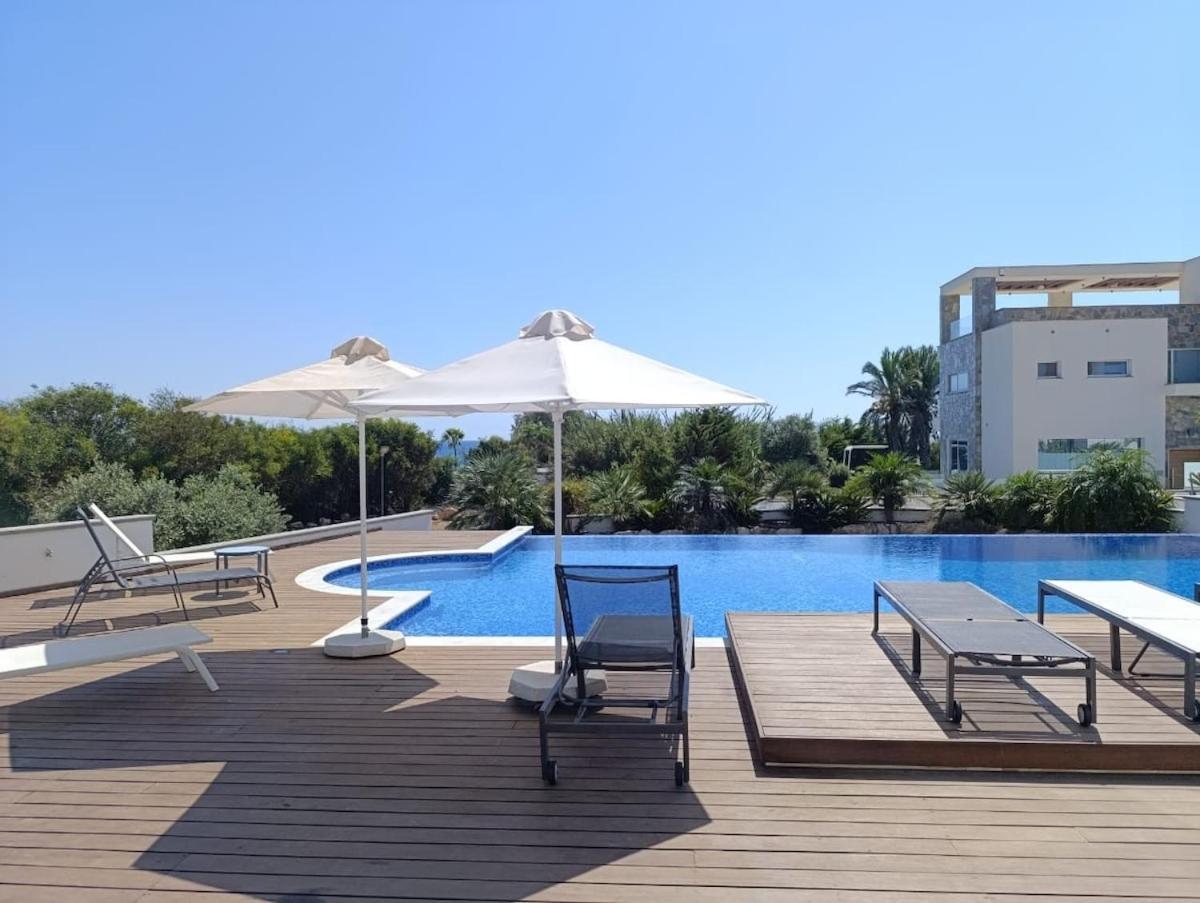 Beachfront Luxury Villa Idania Agia Napa Exterior foto