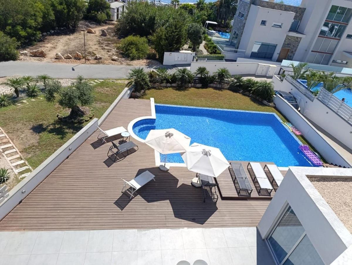 Beachfront Luxury Villa Idania Agia Napa Exterior foto
